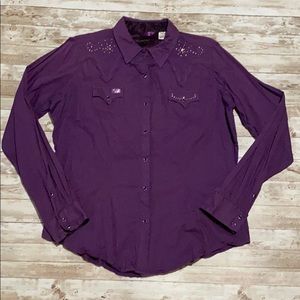Western button down